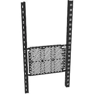 C2G VWMFDLL-36S Wall Mount for Cabinet - Black - TAA Compliant