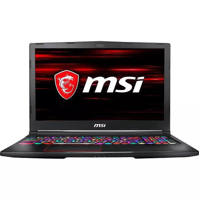 MSI GE63RGB011 GE63 Raider RGB-011 VR Ready 15.6" LCD Gaming Notebook - Intel Core i7-8750H