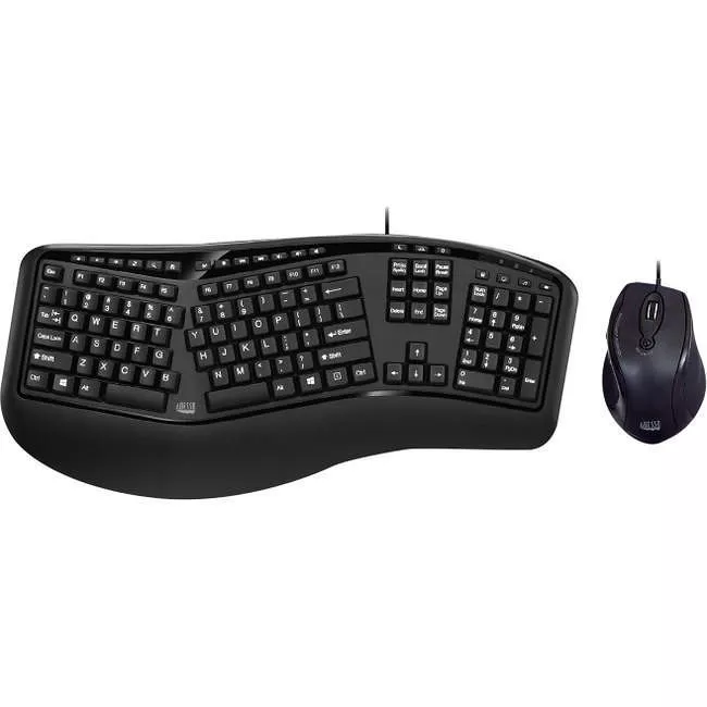 Adesso AKB-150CB TruForm 150CB Desktop Ergonomic Keyboard & Mouse Combo