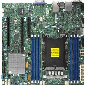 Supermicro MBD-X11SPM-F-O Server Motherboard - 1x Socket P LGA-3647 - Intel C621 - 6x DDR4 - RAID - 1x M.2 - 2x PCIe x16 - Micro ATX