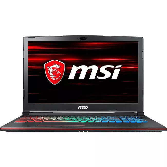 MSI GP63041 GP63 Leopard-041 VR Ready 15.6" LCD Gaming Notebook - Intel Core i7-8750H 6 Core 2.2GHz
