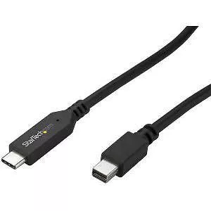 StarTech CDP2MDPMM1MB 3 ft USB-C to Mini DisplayPort Cable - 4K 60Hz - Black