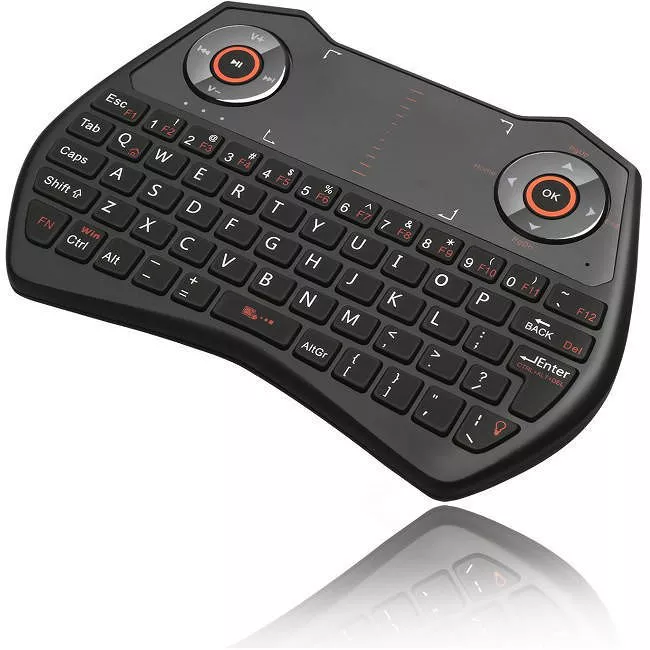 Adesso WKB-4020UB SlimTouch 4020 2.4GHz Wireless Keyboard with Touchpad  SabrePC