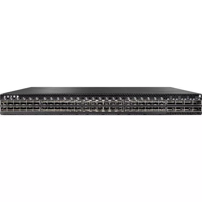 Mellanox MSN2410-BB2F Spectrum Based 10 GbE/40 GbE 1U Open Ethernet Switch, MLNX-OS, 48 SFP28 Ports