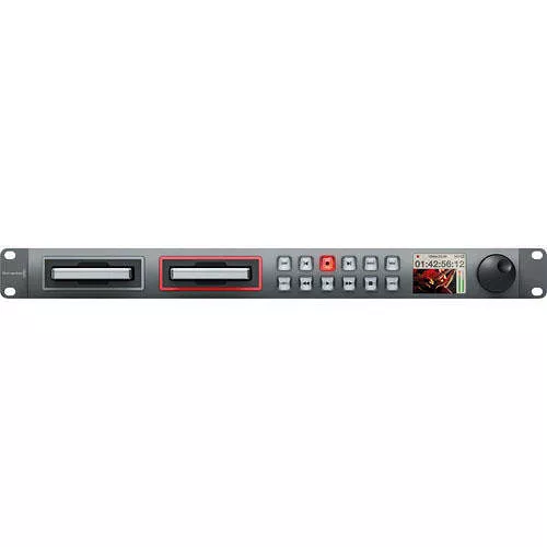 Blackmagic Design HYPERD/ST2 HyperDeck Studio 2 Solid State Video Player/Recorder