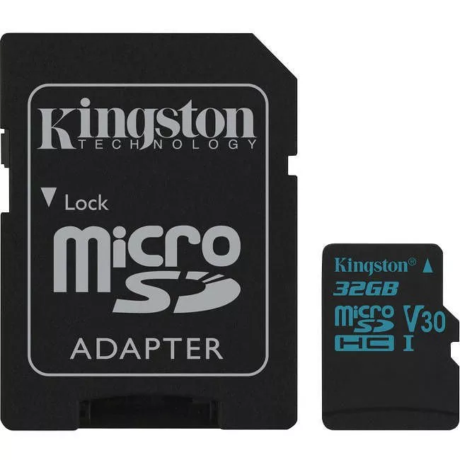 Kingston SDCG2/32GB Canvas Go! 32 GB Class 10/UHS-I (U3) microSDHC
