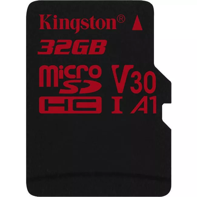 Kingston SDCR/32GBSP Canvas React 32 GB Class 10/UHS-I (U3) microSDHC - 1
