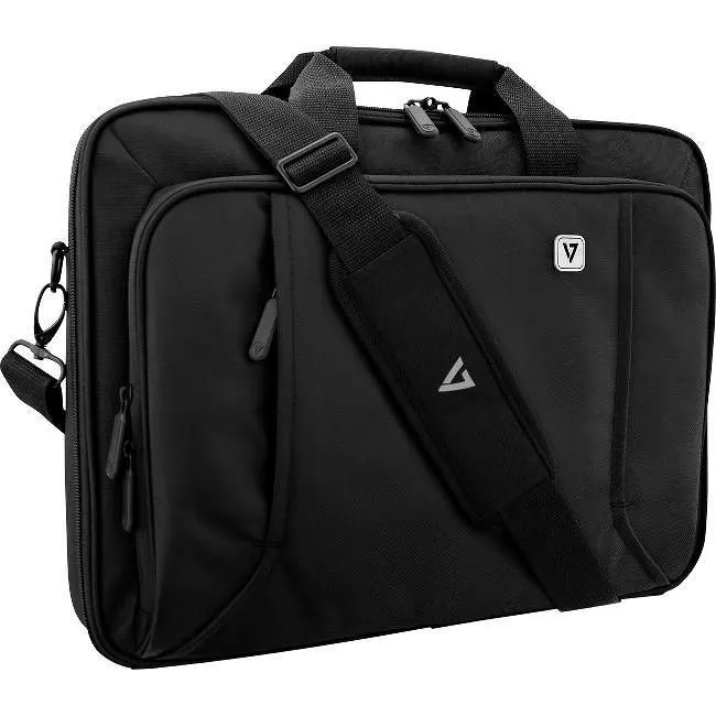 V7 CCP17-BLK-9N Professional Carrying Case (Briefcase) for 17.3" Notebook, Smartphone, Accessories