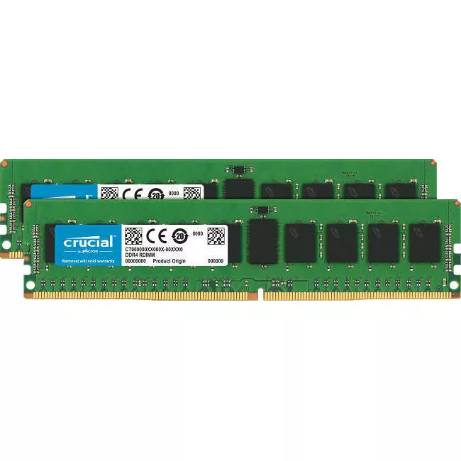 Crucial CT2K8G4RFS424A 16GB (2 x 8 GB) DDR4 SDRAM Memory Module - ECC - Registered