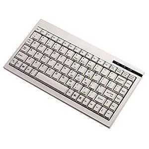 Adesso ACK-595PW Mini Keyboard with Embedded Numeric Keypad (PS/2, White)
