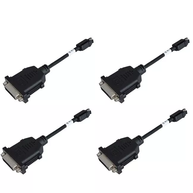 PNY MDP-DVI-FOUR-PCK Mini DisplayPort (M) to DVI-D (F) (Pack of 4)