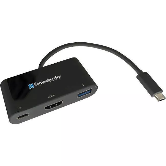 Comprehensive USB3C-HDUSB3PD USB Type-C to 4K HDMI + USB 3.0 + Power Delivery (PD) Adapter