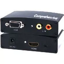 Comprehensive CCN-VH101 VGA to HDMI Converter with Audio
