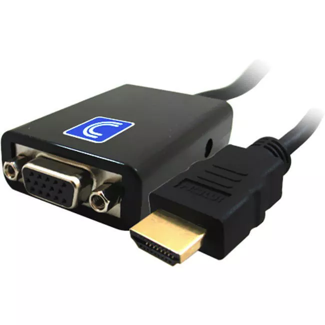 Comprehensive HDAM-VGAF HDMI A Male to VGA Female with Audio Converter