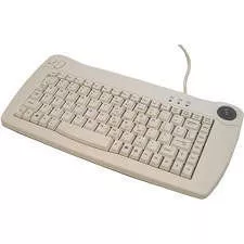 Adesso ACK-5010PW Mini-Trackball Keyboard (White PS/2)