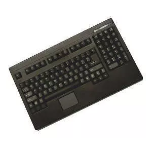 Adesso ACK-730PB IPC Keyboard - Touchpad - PS/2 - Black