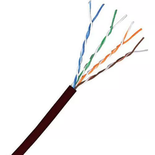 Comprehensive C5E350BLK-1000 Cat 5e 350MHz Solid Black Bulk Cable 1000ft