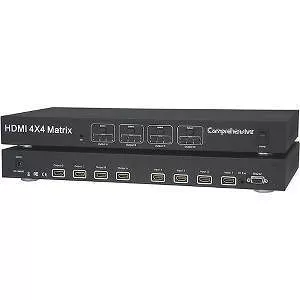 Comprehensive CSW-HD440 HDMI 4x4 True Matrix Switcher Splitter v1.4 with RS232