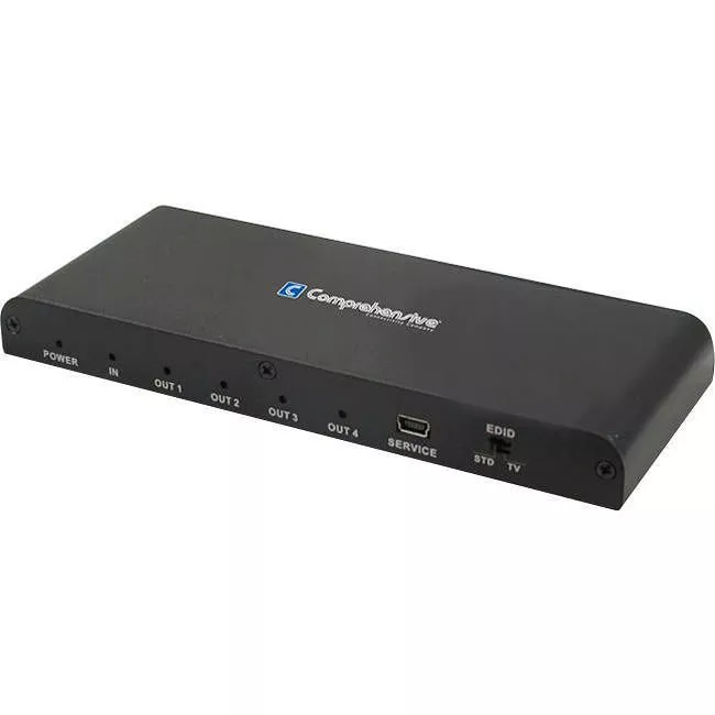 Comprehensive CDA-HD420EK HDMI 1 x 4 Splitter with HDCP 2.2 - 4K@60 (YUV420)