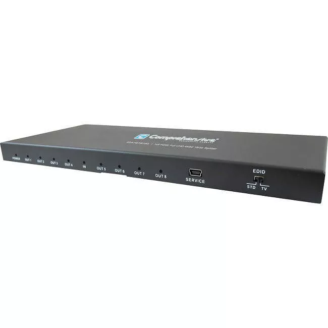 Comprehensive CDA-HD18018G 1x8 HDMI Full UHD 4K60 18Gb Splitter (YUV:444)