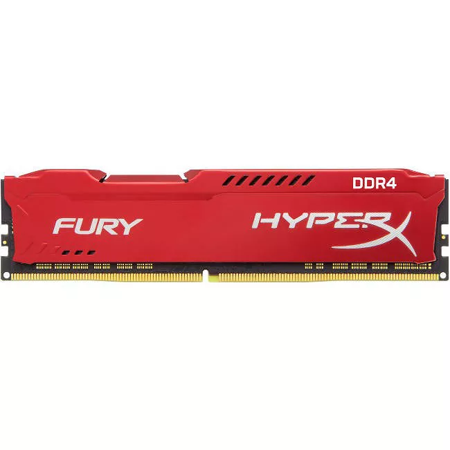 Kingston HX432C18FR2/8 FURY Memory Red - 8GB Module - DDR4 3200MHz CL18 DIMM - Unbuffered