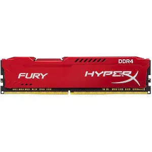Kingston HX434C19FR2/8 HyperX Fury 8 GB DDR4-3466 Memory - DIMM - Unbuffered - 1.20 V - 3466 MHz