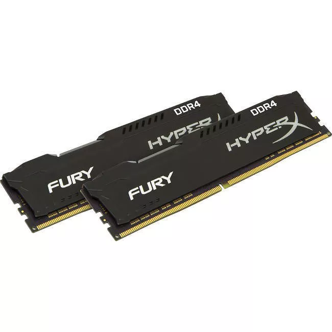 Kingston HX434C19FBK2/32 FURY Memory Black - 32GB Kit(2x16GB) - DDR4 3466MHz CL19 DIMM - Unbuffered