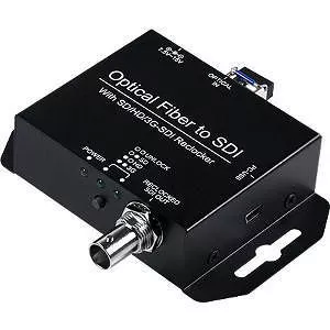 YUAN OPTICAL FIBER TO SDI ( 1R 3G ) LC Fiber to 3G-SDI Converter