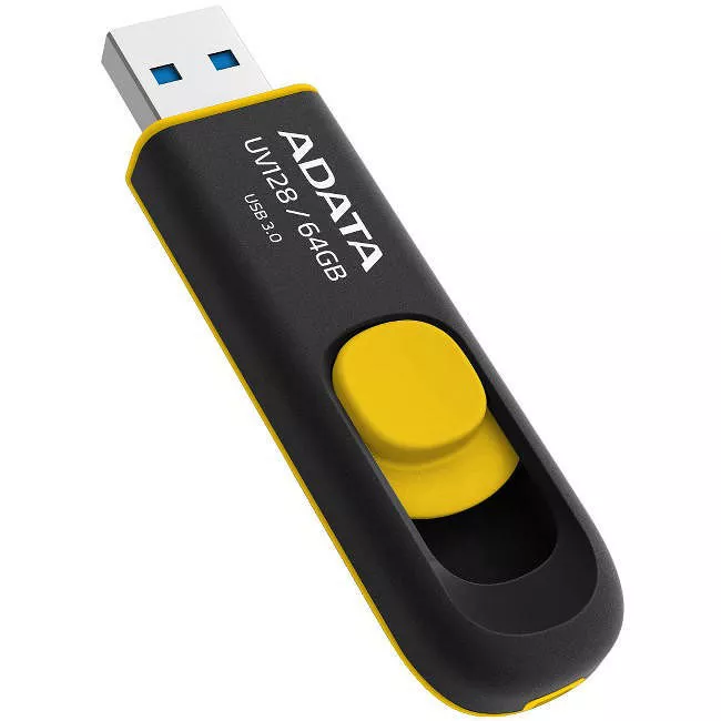 ADATA AUV128-64G-RBY 64GB DashDrive UV128 USB 3.0 Flash Drive