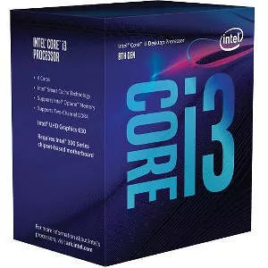 Intel CM8068403377308 Core i3-8100 4 Core 3.60 GHz Processor - Socket H4 LGA-1151 - OEM 