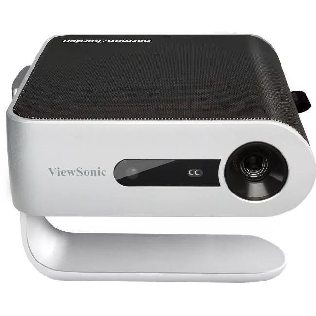 ViewSonic M1 Portable LED Projector with Auto Keystone, Dual Harman Kardon Speakers, HDMI, USB C, Stream Netflix with Dongle