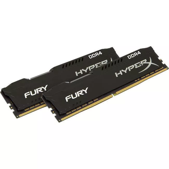 Kingston HX429C17FBK2/32 HyperX Fury 32GB (2x16) DDR4 SDRAM Memory Module - Unbuffered