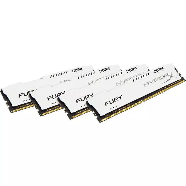 Kingston HX429C17FWK4/64 HyperX Fury 64GB (4x16) DDR4 SDRAM Memory Module - Non-ECC - Unbuffered
