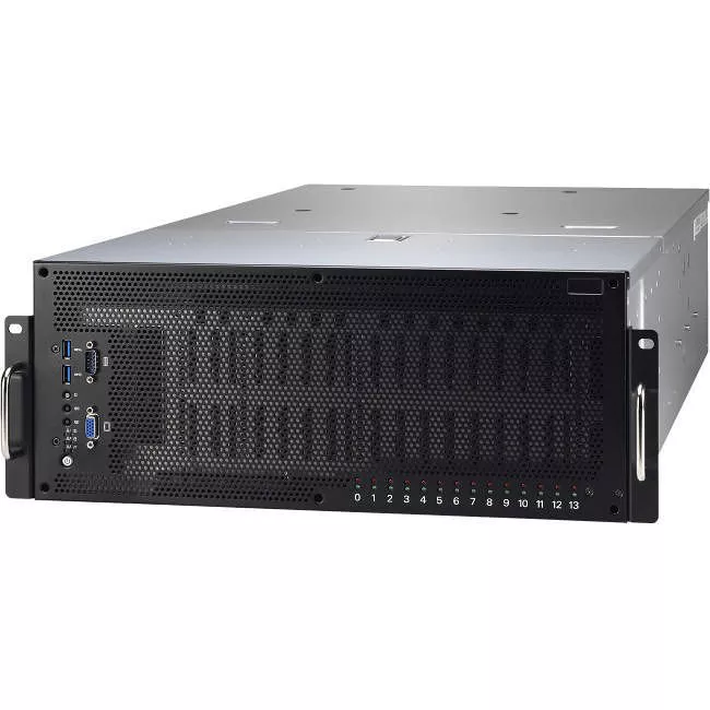 MiTAC B7109F77DV10E4HR-2T-NF Thunder HX FT77DB7109 4U 8GPU Rack Barebone-C621- 2x Socket P LGA-3647