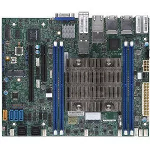 Supermicro MBD-X11SDV-16C-TP8F-O Server Motherboard - 1x 4x DDR4 - RAID - 2x M.2 - 1x PCIe x16 - Flex ATX