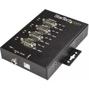 StarTech ICUSB234854I -Port Industrial USB to RS-232/422/485 Serial Adapter - 15 kV ESD Protection