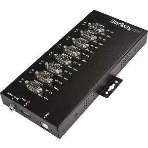 StarTech ICUSB234858I 8-Port Industrial USB to RS-232/422/485 Serial Adapter - 15 kV ESD Protection