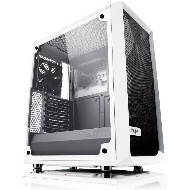 Fractal Design FD-CA-MESH-C-WT-TGC Meshify C White - TG Mid-Tower Computer Case