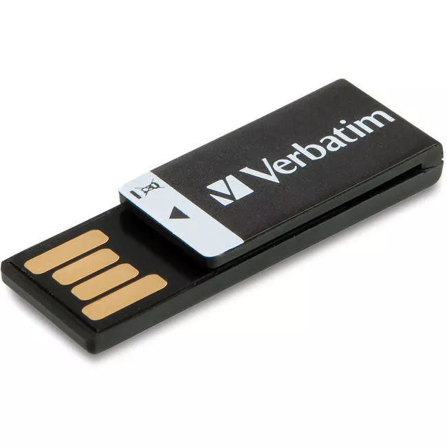 Verbatim 43951 16GB Clip-it USB Flash Drive - Black