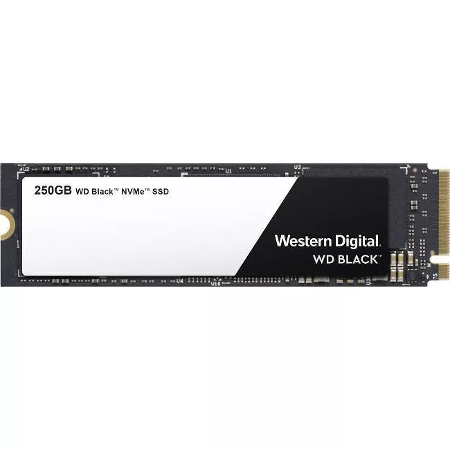 WD WDS250G2X0C Black 250 GB SSD - PCI Express 3.0 x4 - Internal - M.2 2280