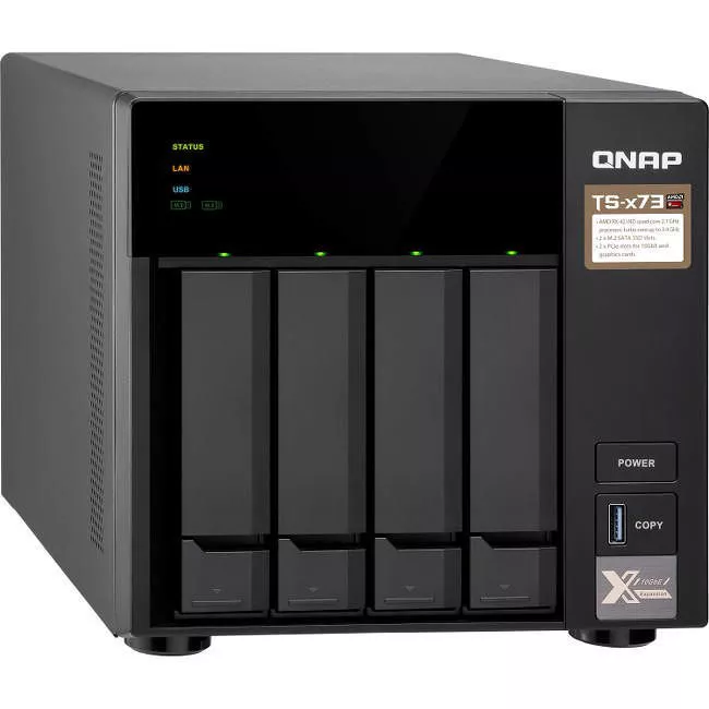 QNAP TS-473-8G-US TS-473 SAN/NAS Storage System