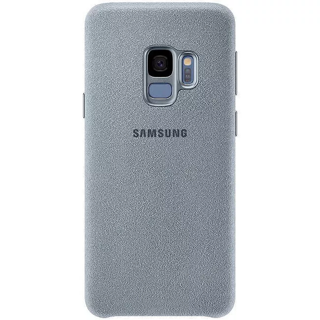 Samsung EF-XG960AMEGUS Galaxy S9 Alcantara Cover, Mint