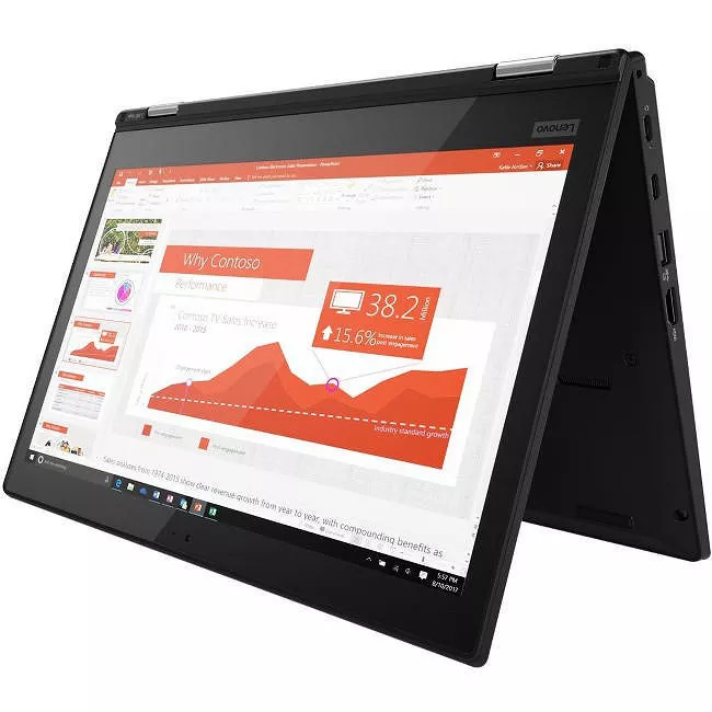 Lenovo 20M7002PUS ThinkPad Yoga L380 13.3" Touchscreen LCD 2 in 1 Notebook - Core i3-8130U 2.20 GHz
