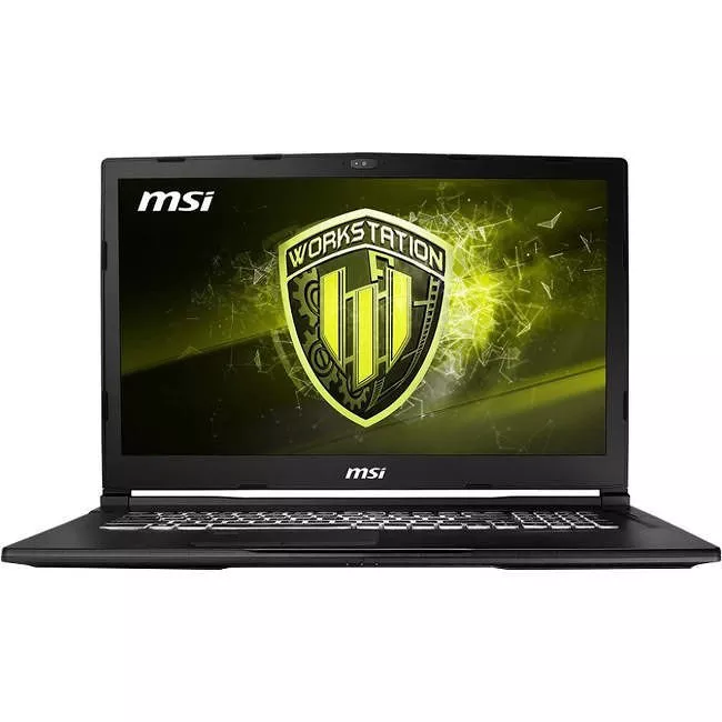 MSI WE63235 WE63 8SJ-235 VR Ready 15.6" LCD Mobile Workstation - Intel Core i7-8750H 6 Core 2.2 GHz