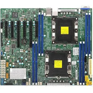 Supermicro MBD-X11DPL-I-B Server Motherboard - 2x Socket P LGA-3647 - Intel C621 - 8x DDR4 - RAID - 1x M.2 - 2x PCIe x16 - ATX