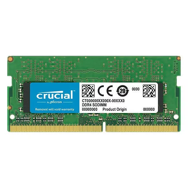 Crucial CT8G4SFS8266 8 GB DDR4-2666 Memory - SODIMM - Unbuffered - Non-ECC - 1.20 V - 2666 MHz
