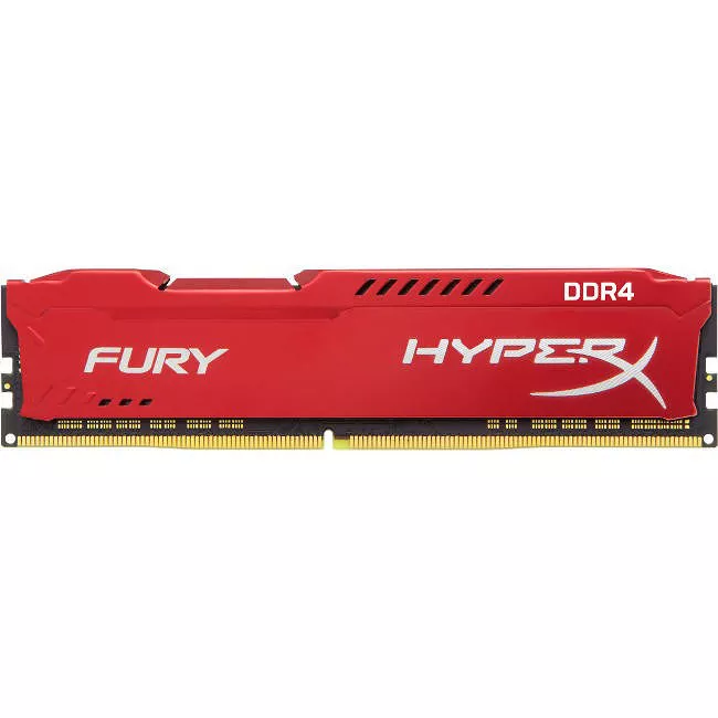 Kingston HX429C17FR/16 FURY Memory Red - 16GB Module - DDR4 2933MHz CL17 DIMM - Unbuffered