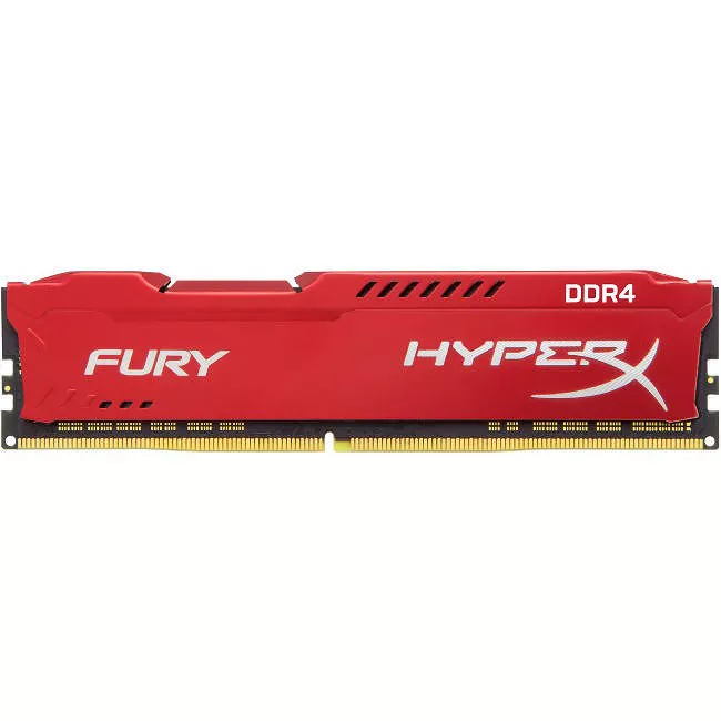 Kingston HX434C19FR/16 HyperX Fury 16 GB DDR4-3466 Memory - DIMM - Unbuffered - 1.20 V - 3466 MHz
