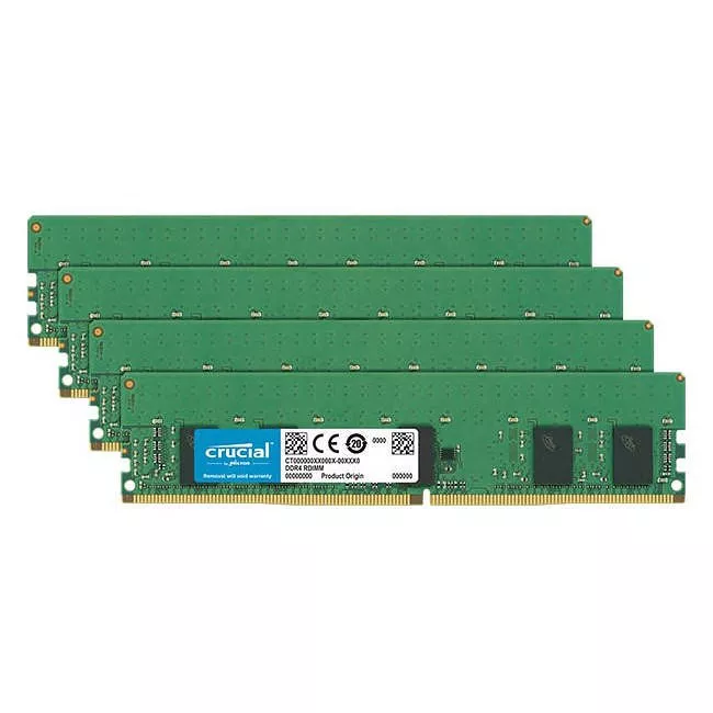 Crucial CT4K4G4RFS8266 16 GB DDR4-2666 Memory - DIMM - Registered - ECC - 1.20 V - 2666 MHz