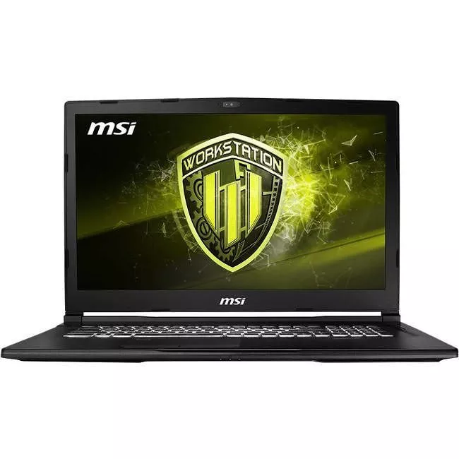 MSI WE63239 WE63 8SI-239 VR Ready 15.6" LCD Mobile Workstation - Intel Core i7-8750H 6 Core 2.2 GHz